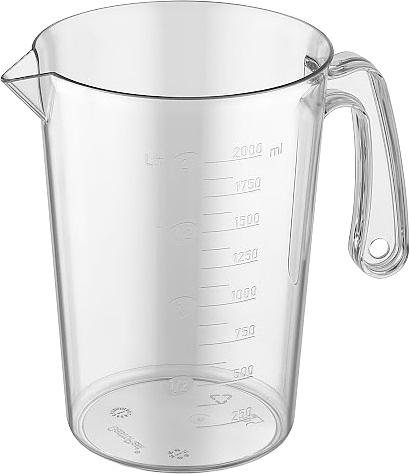 Кувшин мерный Gastroplast GMCP-2 2 л (полипропилен) прозрачный