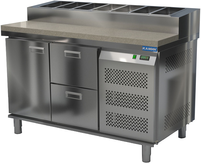 Стол холодильный для пиццы КАМИК СОП-К-121473