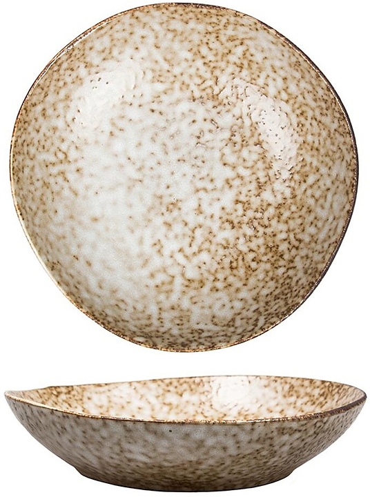 Салатник P.L. Proff Cuisine Brown Spider Silk JM2056 d 19,5 см h 4,5 см