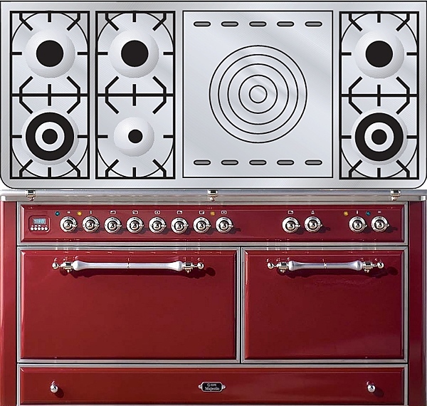 Газовая плита с духовым шкафом ILVE MC-150SD-E3