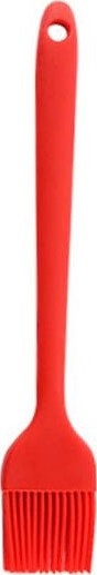 Кисточка кондитерская P.L. Proff Cuisine HRNS-01 / DJENI 21х3,5 см (силикон) с пластиковой ручкой красная