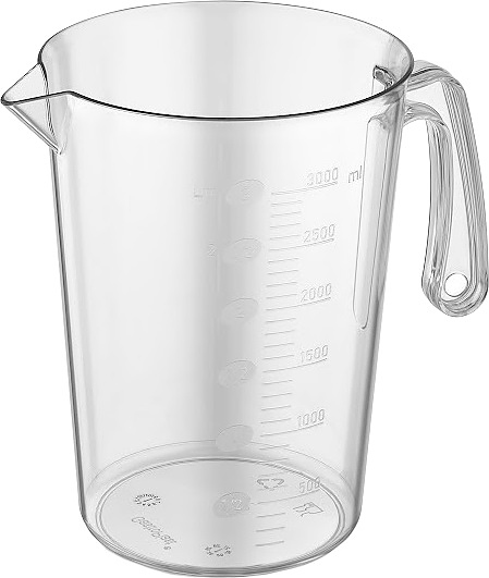 Кувшин мерный Gastroplast GMCP-3 3 л (полипропилен) прозрачный