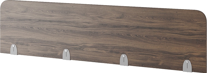 Верхний экран-перегородка КОБОР EV-180 aluminum/charlston (ЛДСП)