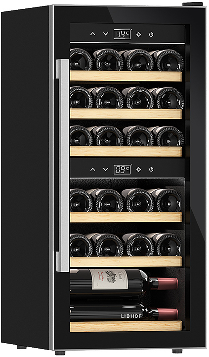 Винный шкаф Libhof Gourmet GQD-24 Black