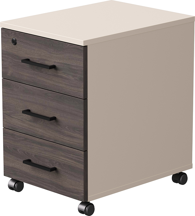 Тумба мобильная Everprof EVO кашемир, дуб Пасадена