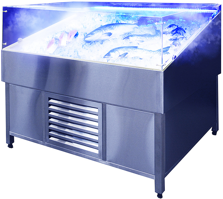 Витрина холодильная для рыбы Finist VFgt/1000