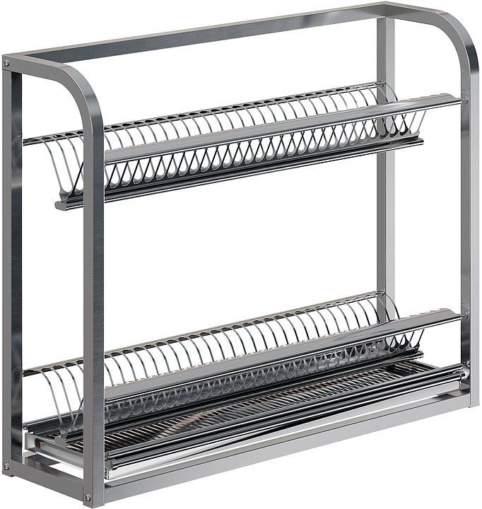 Полка настенная для тарелок Restoinox ПНТ-2-900