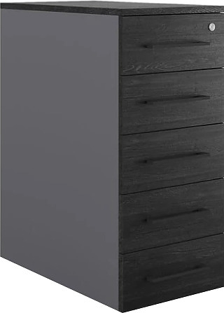 Тумба приставная КОБОР TS5-40/60 graphite/wood