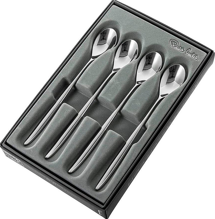 Набор ложек ROBERT WELCH Hidcote Bright 4 шт. с длинной ручкой