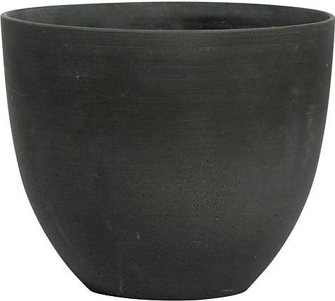Кашпо Pottery Pots Coral (25х21 см) темно-зеленое