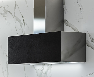 Вытяжка кухонная Pando P-745/90 IX-DEKTON SIRIUS V.1050 ECO SEC PLUS