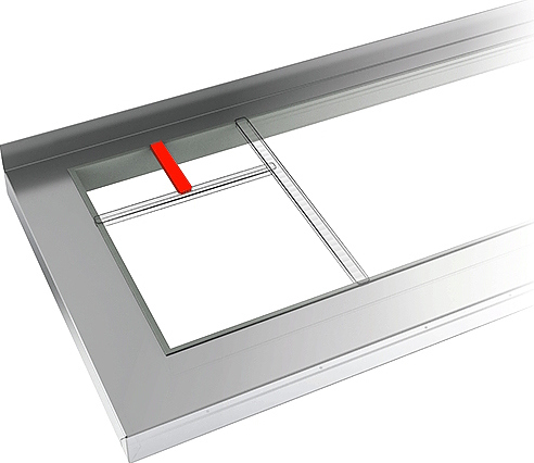 Перемычка для гастроемкостей HICOLD 176/24