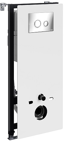 Система инсталляции для подвесного унитаза Wasserkraft Abens 20TLT.010.ME.WH.CH01