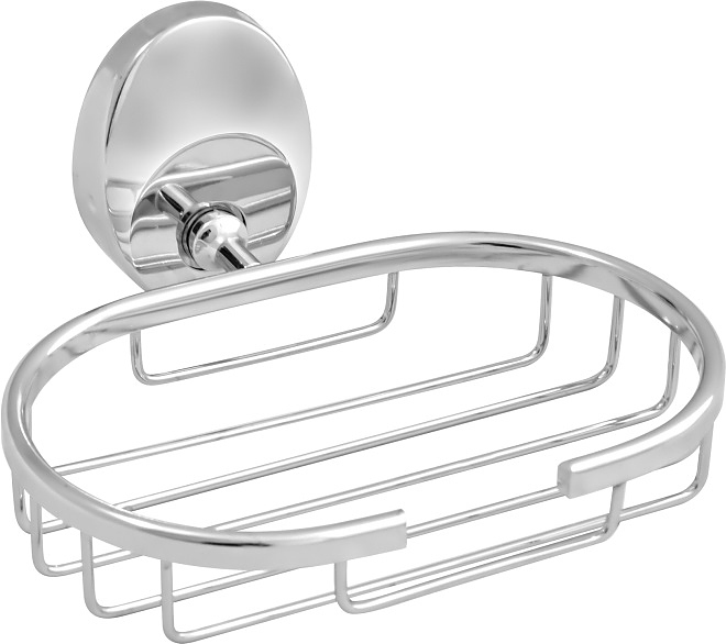 Мыльница Puff Solinne 16031 Modern решетчатая (нерж. сталь) хром