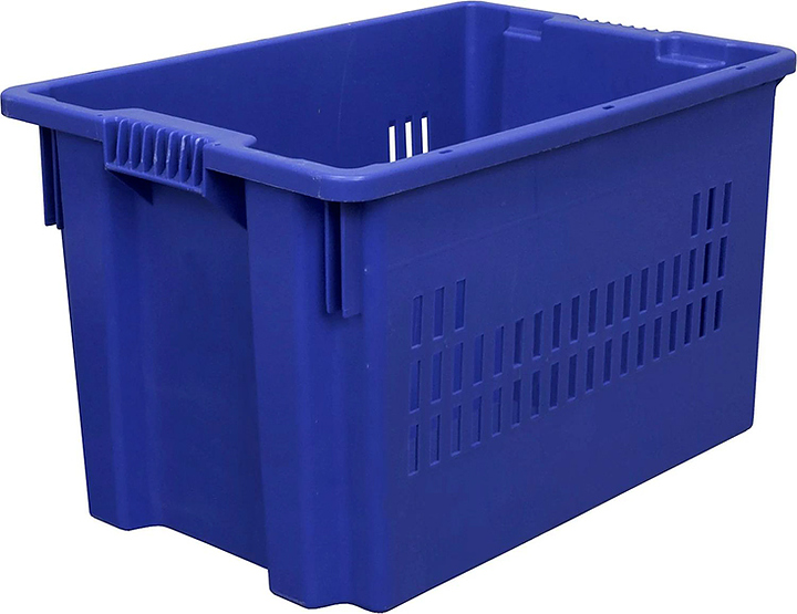 Ящик универсальный ТАРА.РУ FUTURA 604 600х400х350 мм синий