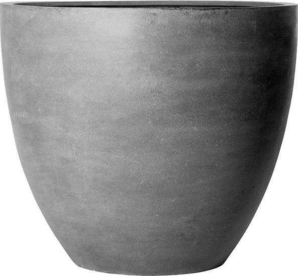 Кашпо Pottery Pots Jumbo Jesslyn (112х97 см) серое матовое