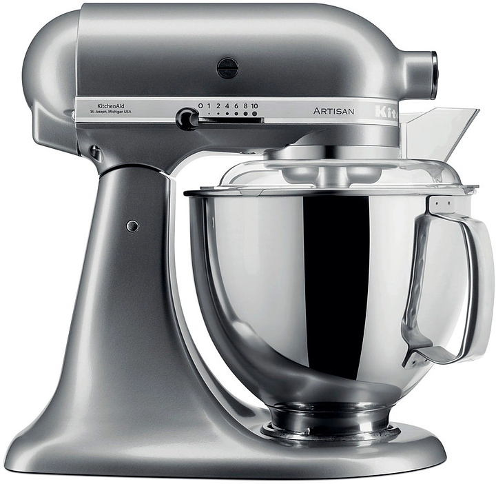 Миксер планетарный KitchenAid Artisan 5KSM175PSECU 4,8 л серебристый