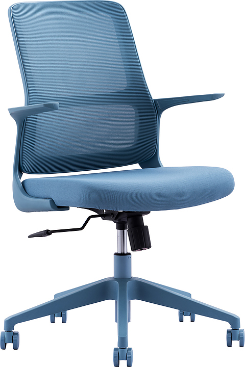 Кресло операторское Everprof Elf (сетка) синее