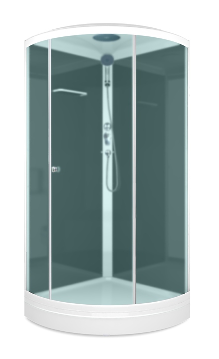 Душевая кабина Domani-Spa Simple 99 DS01Sm99LBM00 90х90 см