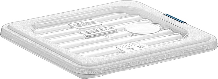Крышка для гастроемкости Gastroplast GNPPL-16 GN 1/6 (176х162 мм) полипропилен прозрачная