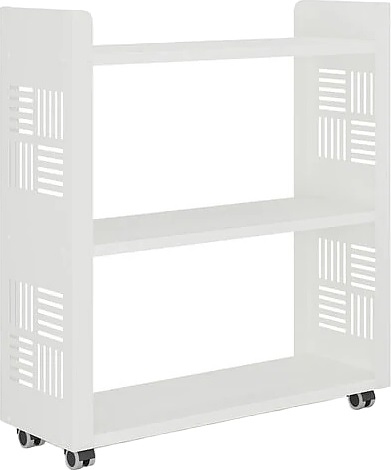 Стеллаж мобильный КОБОР SM3-90/30 white/premium