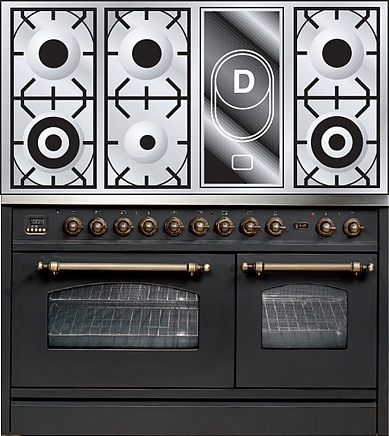 Газовая плита с духовым шкафом ILVE PSN-120V-VG