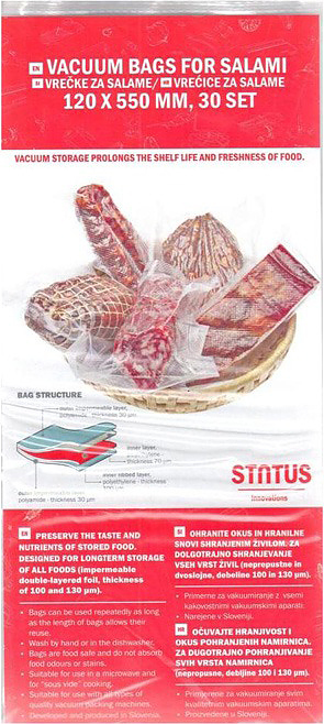 Пакеты вакуумные Status VB 12*55-30 (с уценкой)