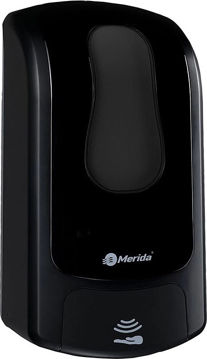 Дозатор жидкого мыла Merida ONE CLICK DEC101.C 1 л (АБС пластик) черный