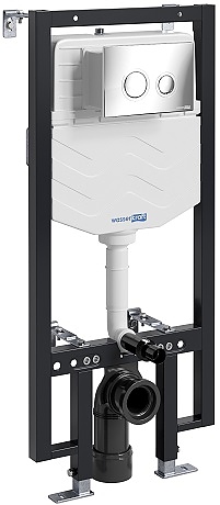 Система инсталляции для подвесного унитаза Wasserkraft Vils 56TLT.010.ME.CH01