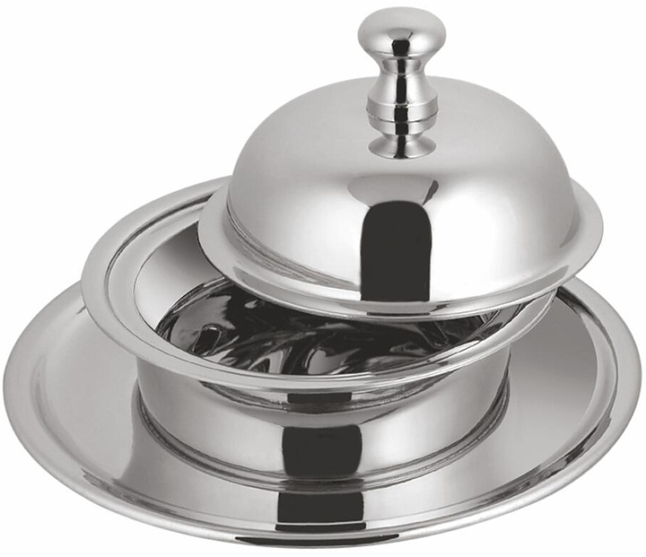 Масленка P.L. Proff Cuisine Hotelware PR 726 d 10/15 см h 10 см нерж. сталь