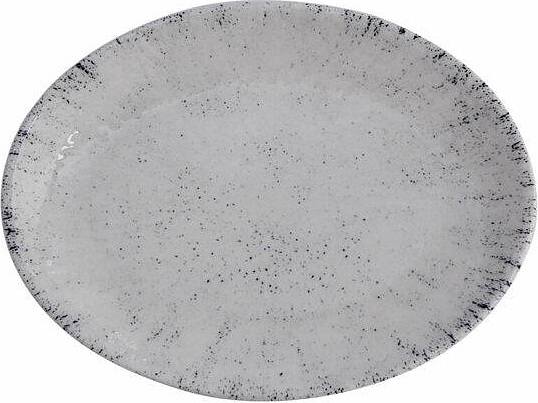 Блюдо овальное Porland Blizzard 112126 290x190 мм молочно-серое