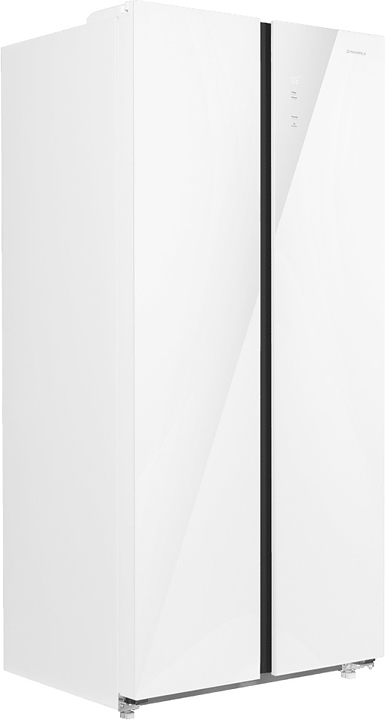 Холодильник Maunfeld MFF191NFPW белый / стекло