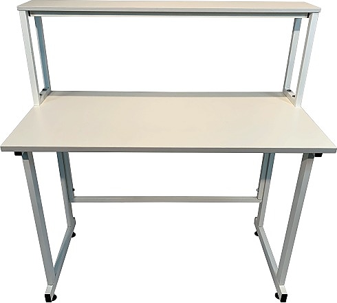 Стол лабораторный с надстройкой Мед Мебель СЛн 16.010 с РУ