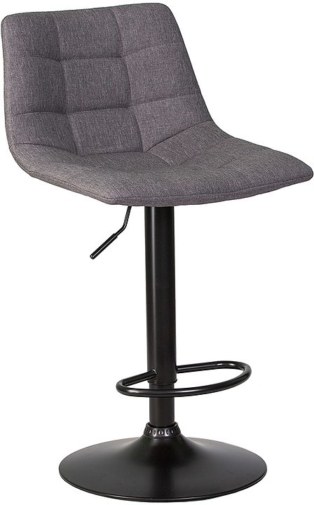 Стул барный DOBRIN 5017-LM-N TAILOR BLACK (серый, черный) 2 шт.