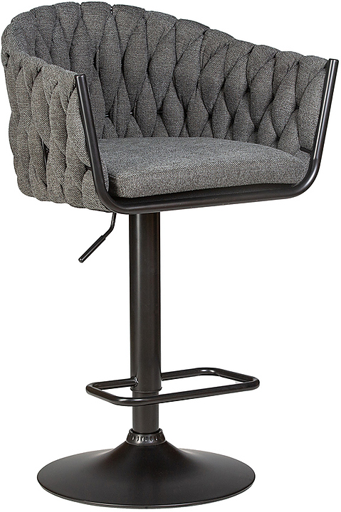 Стул барный DOBRIN 9690-LM-N LEON (графит) 2 шт.