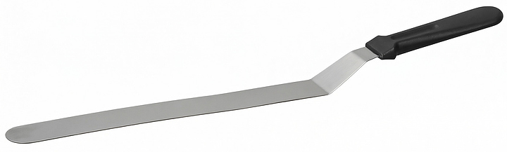 Лопатка кондитерская Китай RGS-Z9712 12” 42,2х3 см изогнутая, нержавеющая сталь