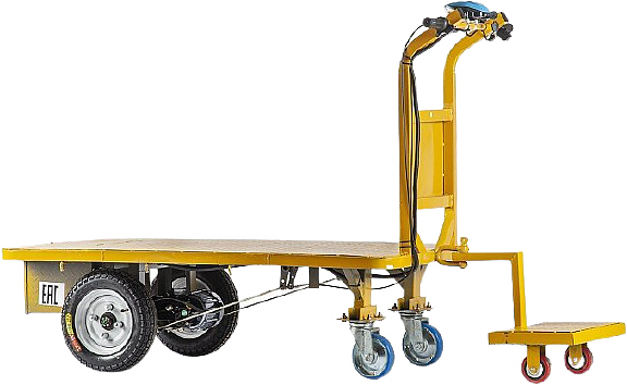 Тележка платформенная Rutrike ПЛИТА 1500