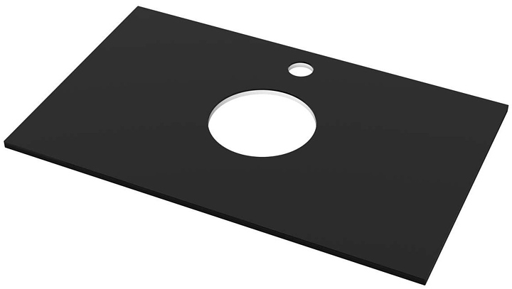 Столешница под тумбу Taliente TA-MB-ST100-Nero 100х49х1.5 см черный