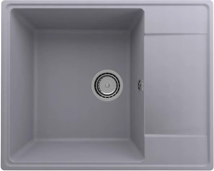 Мойка кухонная ULGRAN Quartz Prima 605-05 бетон