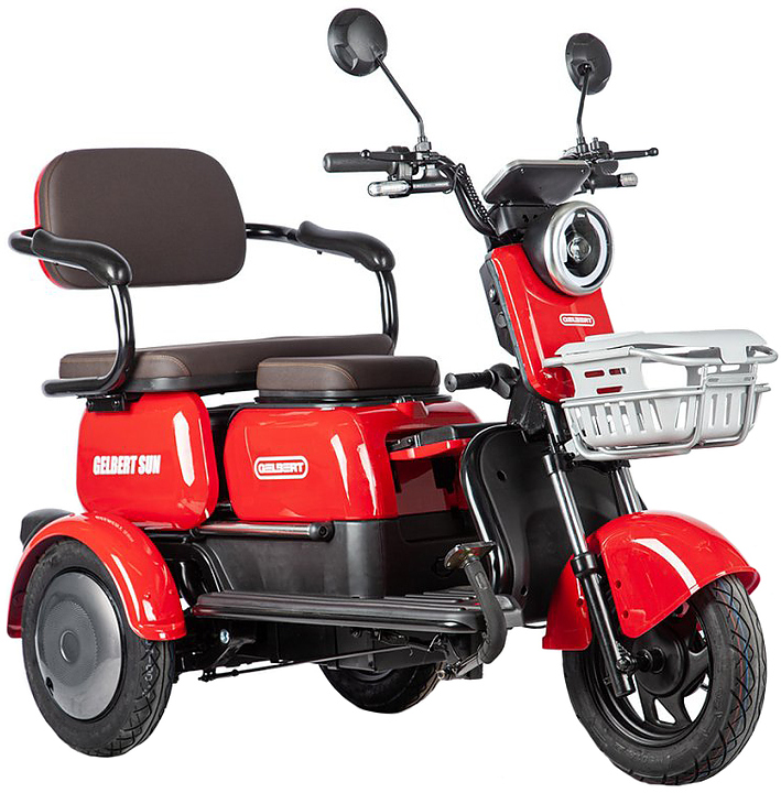 Трицикл Rutrike Gelbert Sun красный