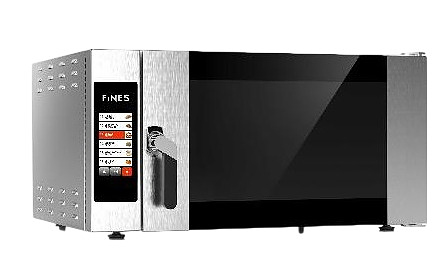 Печь конвекционная Fines FBM-60 S серебристый, черный