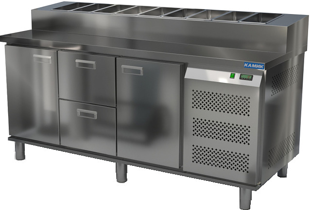 Стол холодильный для пиццы КАМИК СОП-2218576