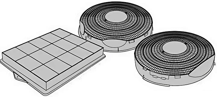 Сменный угольный фильтр Kuppersbusch ZKM 8150