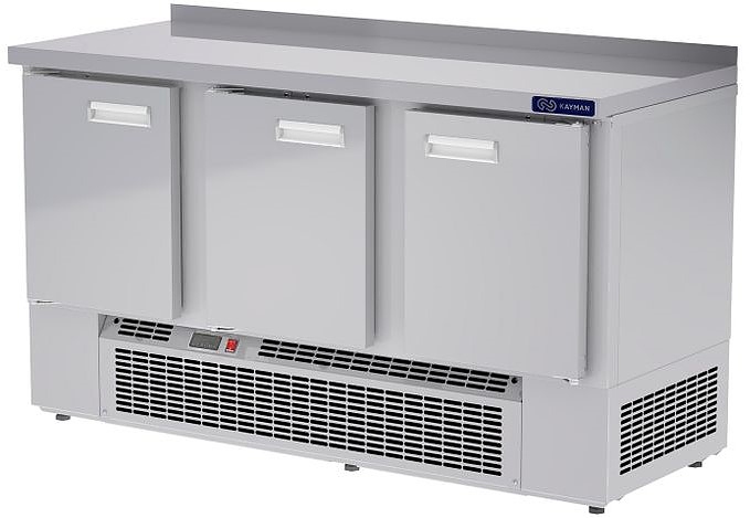 Стол холодильный KAYMAN КСХ-111/60-Н (3 двери)