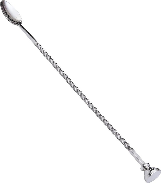 Ложка барная P.L. Proff Cuisine BRS11S (нерж. сталь) с мадлером
