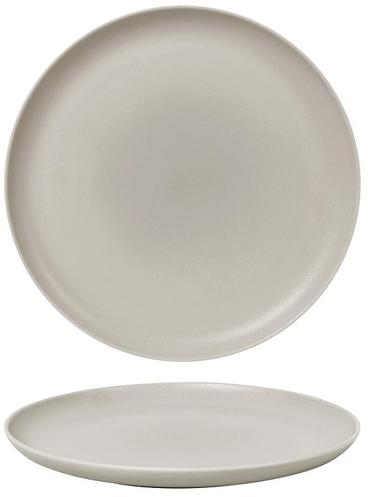 Тарелка основная Noble Light Grey 095072A-L010-LGS d 30 см h 2 см серый