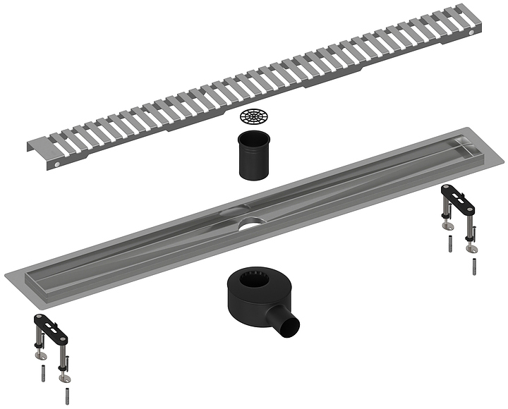 Лоток душевой TIMO Drain System 600 DS230106/00 хром