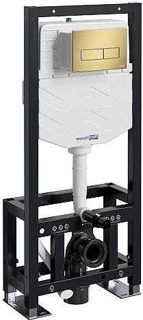 Система инсталляции для подвесного унитаза Wasserkraft Dill 61TLT.010.ME.MG03