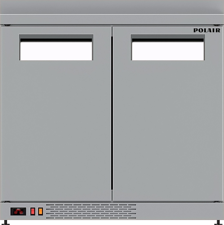 Стол холодильный POLAIR TM102-G с бортом