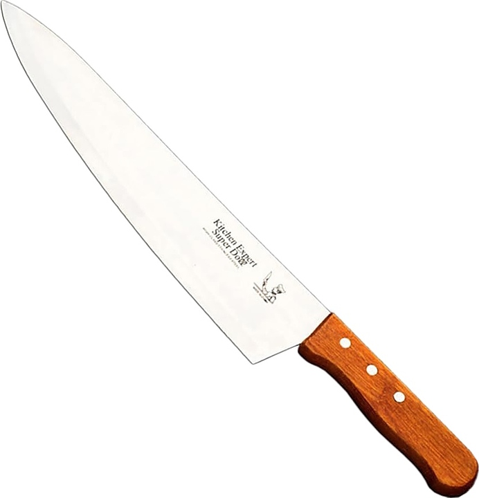 Нож поварской Restopit рп79 l=42,5 см (нерж. сталь) с деревянной рукояткой